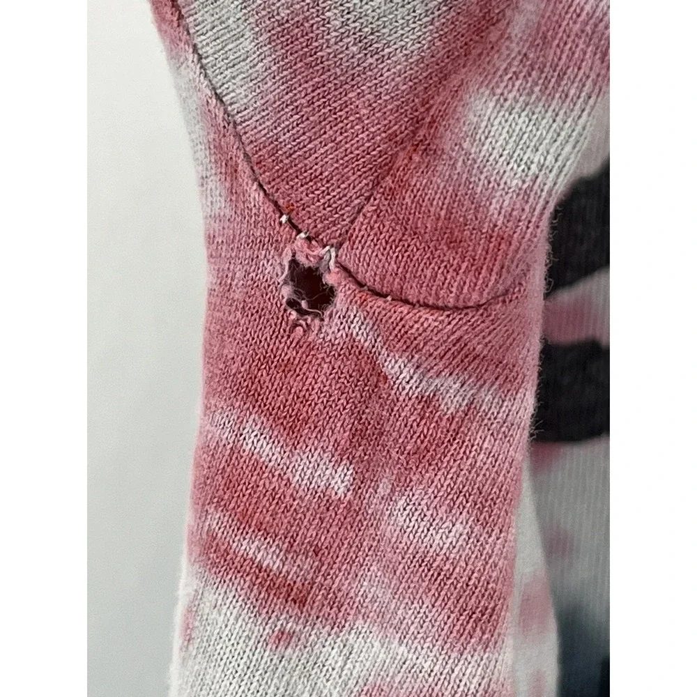 Vtg Stussy Tie Dye Tshirt Sz Small READ Double Sided Short Sleeve 90's Y2K Skate